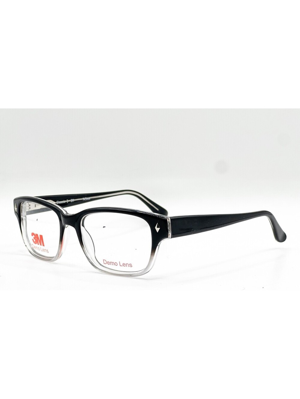 Pentax Z87-2+ Classic 3 Black Crystal Safety Authentic Eyeglasses 52-15-145